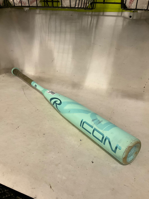 Vist Large View of Product Image Which is Used Rawlings ICON 2026 BB/SB USSSA 2 3/4 Bat 31"