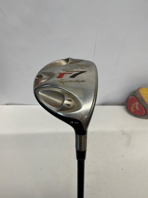 Vist Large View of Product Image Which is Used Taylormade R7 SC Mens Fairway Wood RH 3 Wood