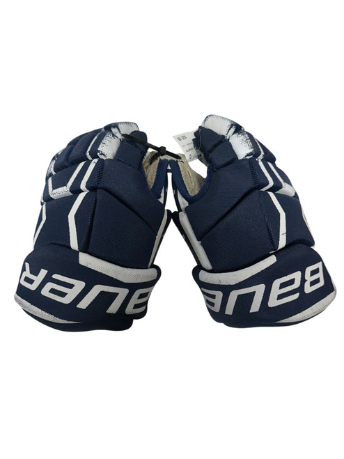 Vist Large View of Product Image Which is Used Bauer SUPREME 150 Senior Gloves Navy Blue 10"