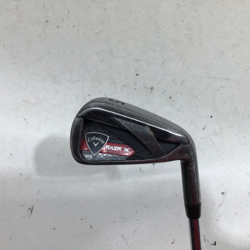 Vist Large View of Product Image Which is Used Callaway RAZR X BLACK 5 IRON RH S FLEX Mens Individual Iron RH 5 Iron