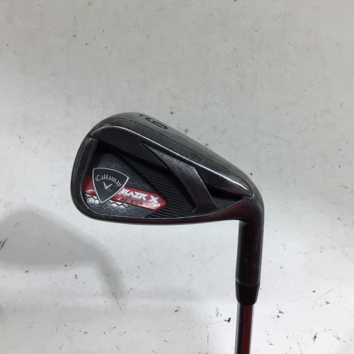 Vist Large View of Product Image Which is Used Callaway RAZR X BLACK 9 IRON RH S FLEX Mens Individual Iron RH 9 Iron