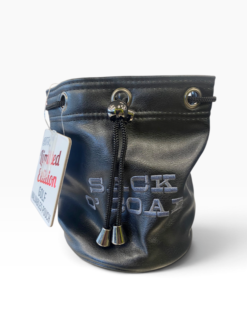 Vist Large View of Product Image Which is SACK O COAL GOLF POUCH Golf Accessory