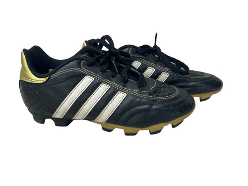 Vist Large View of Product Image Which is Used Adidas Soccer Cleats Black Junior 01