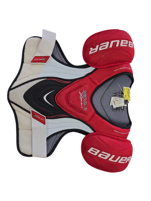 Vist Large View of Product Image Which is Used Bauer XSELECT Senior Shoulder Pads LG