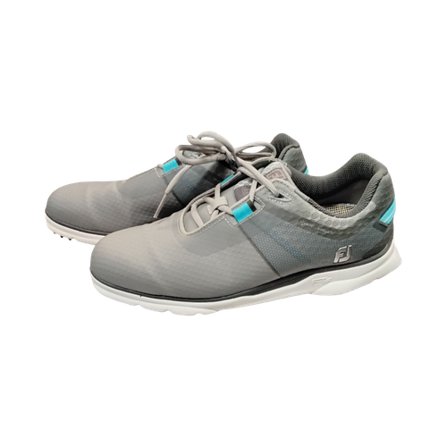 Vist Large View of Product Image Which is Used Foot Joy PRO SL Mens Golf Shoes Grey Senior 9