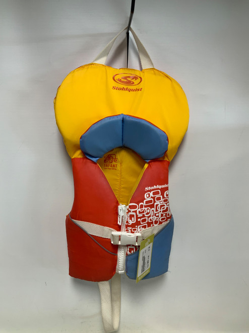 Vist Large View of Product Image Which is Used Infant PFD Orange Infant 0-30