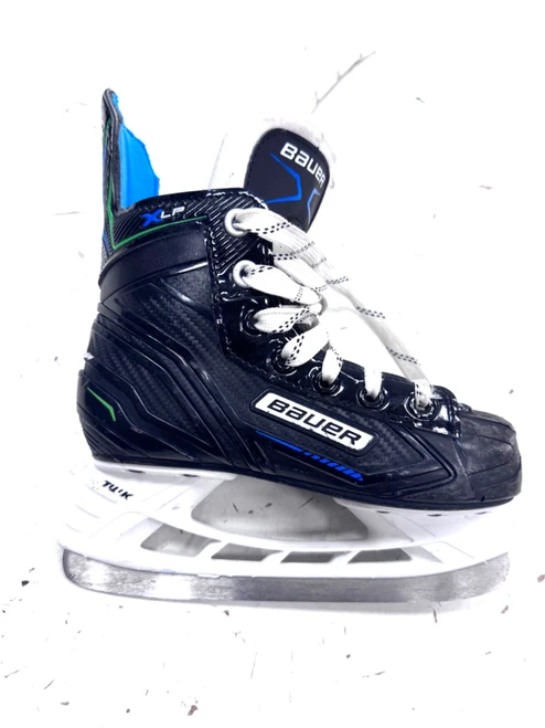 Vist Large View of Product Image Which is Used Bauer XLP Youth Hockey Skate Youth 13.0