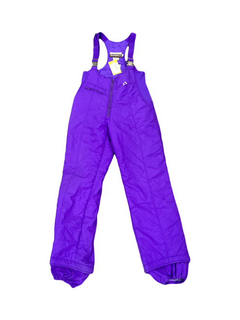 Vist Large View of Product Image Which is Used Snow Bibs W Purple MD