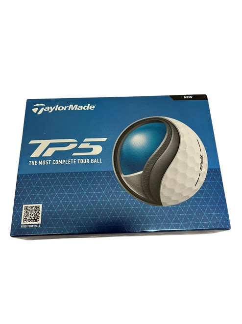 Vist Large View of Product Image Which is New Taylormade TP5 12 Pack - Golf Balls Dozen
