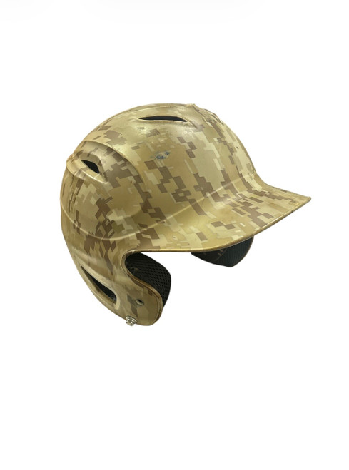 Vist Large View of Product Image Which is Used Under Armour BASEBALL HELMET Batting Helmet No Mask Camouflage One Size