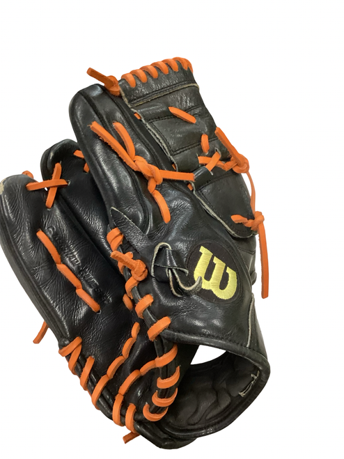 Vist Large View of Product Image Which is Used Wilson A2000 KERSHAW MODEL BB/SB Glove LH Throw Black 11 3/4"