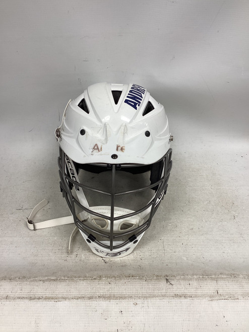 Vist Large View of Product Image Which is Used Cascade CPV-R Lacrosse Helmet White One Size