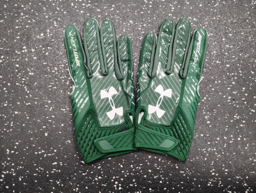 Vist Large View of Product Image Which is Under Armour SPOTLIGHT FB Gloves Green XL