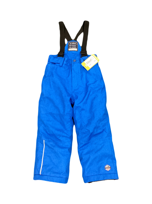 Vist Large View of Product Image Which is Used Snow Bibs Y Royal Blue SM