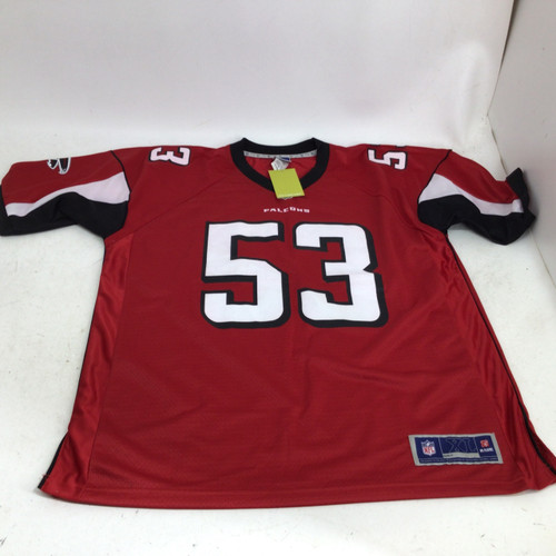 Vist Large View of Product Image Which is Used NFL FALCONS 53 REYNOLDS SR XL JERSEY S.S. Spirit Wear M XL