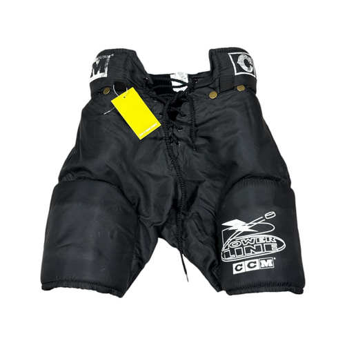 Vist Large View of Product Image Which is Used CCM POWERLINE Junior Hockey Pant Black Medium