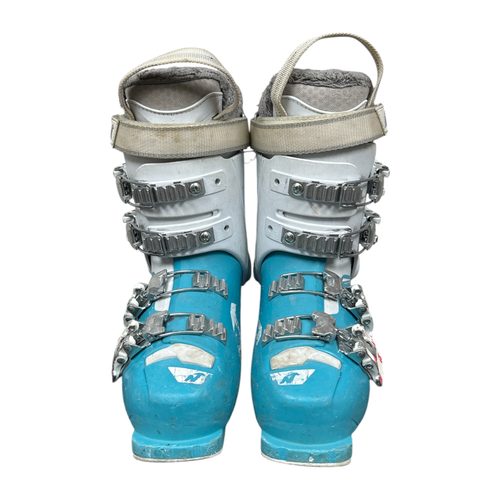 Vist Large View of Product Image Which is Used Nordica SPEEDMACHINE 4 Girls Down Hill Ski Boot White 205 MP