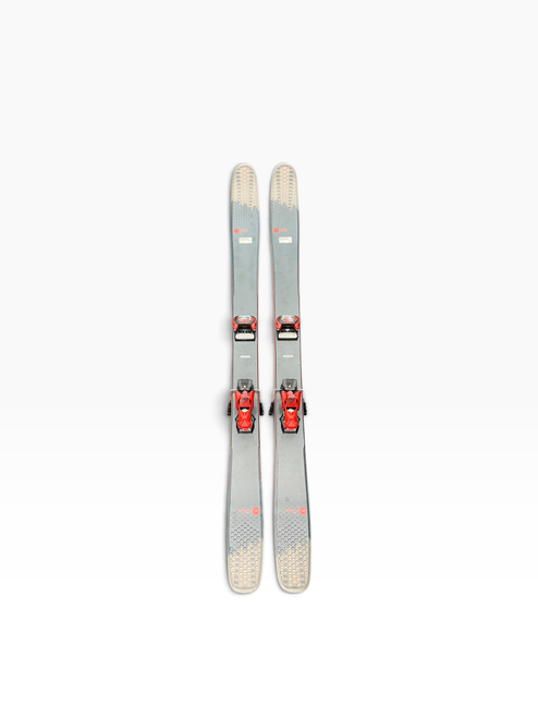 Vist Large View of Product Image Which is Used Rossignol SOUL 7 Mens DH Ski/Binding Black 180 cm