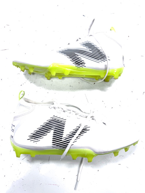 Vist Large View of Product Image Which is Used New Balance LAX Cleats Mens White Senior 11