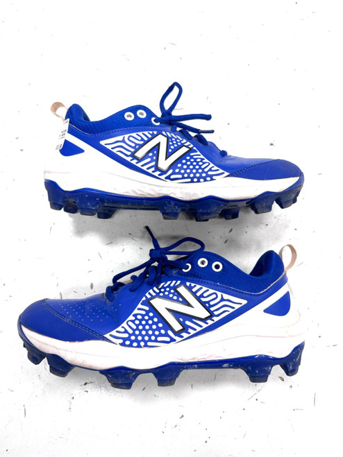 Vist Large View of Product Image Which is Used New Balance FASTPITCH WOMENS BB/SB Cleats Royal Blue Senior 7.5
