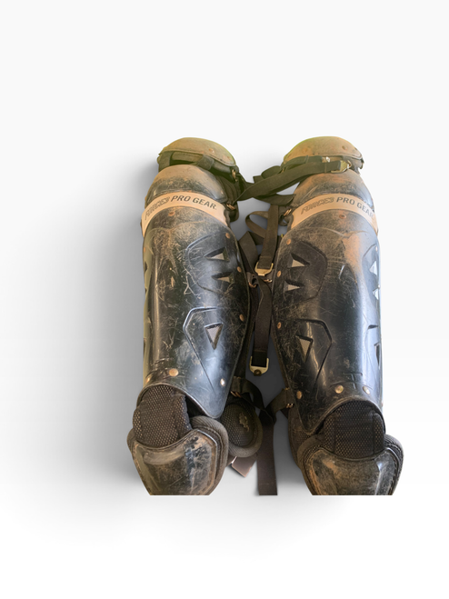 Vist Large View of Product Image Which is Used FORCE3 Catchers Leg Guards Black Adult