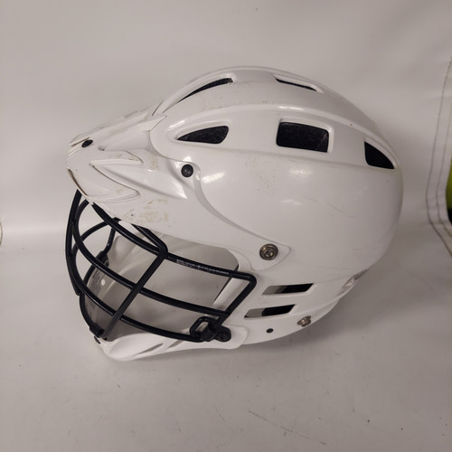 Vist Large View of Product Image Which is Used Cascade CLH2 Lacrosse Helmet White MD