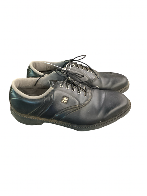 Vist Large View of Product Image Which is Used Foot Joy Mens Golf Shoes Black Senior 11