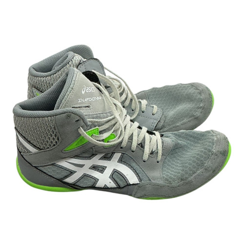 Vist Large View of Product Image Which is Used Asics SNAPDOWN Wrestling Shoes Grey Senior 6