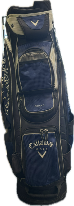 Vist Large View of Product Image Which is Used Callaway Mens Cart Bag Navy Blue