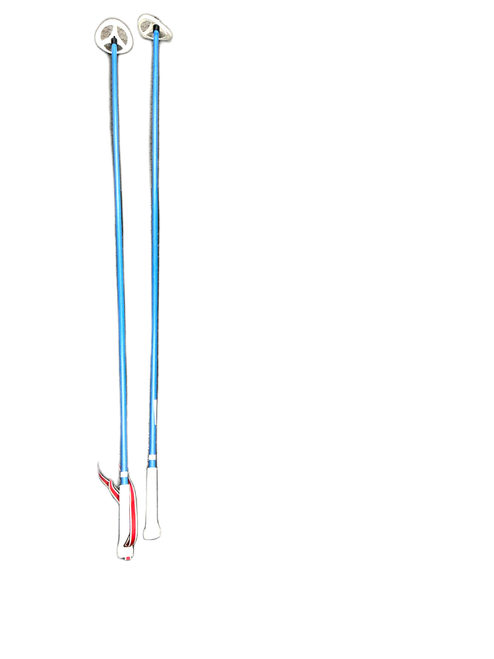 Vist Large View of Product Image Which is Used CC POLES Mens XC Ski Poles Royal Blue 145 cm / 57 in