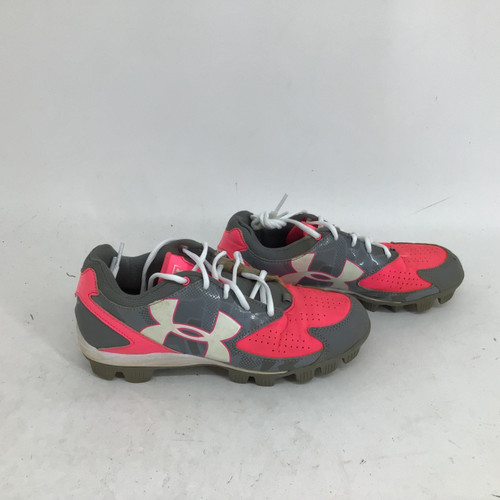 Vist Large View of Product Image Which is Used Under Armour GLYDE SR 7 SB CLEATS BB/SB Cleats Grey Senior 7