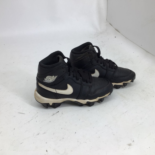 Vist Large View of Product Image Which is Used Nike JORDAN 1 YTH 11 BB/SB CLEATS BB/SB Cleats Black Youth 11.0