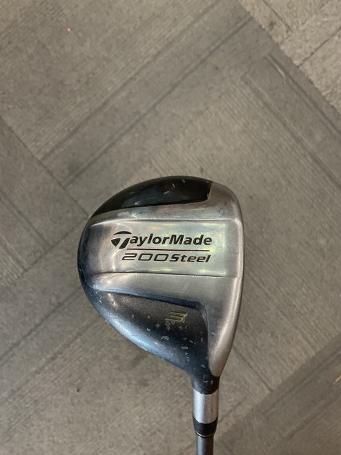 Vist Large View of Product Image Which is Used Taylormade 200 STEEL Mens Fairway Wood RH 3 Wood
