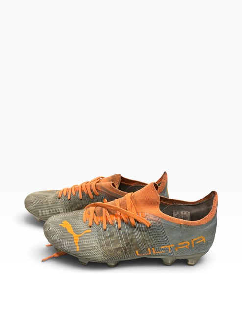 Vist Large View of Product Image Which is Used Puma ULTRA Soccer Cleats Grey Senior 7