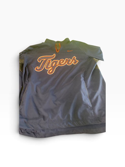 Vist Large View of Product Image Which is Used Nike TIGERS BB/SB Pull Over Navy Blue LG