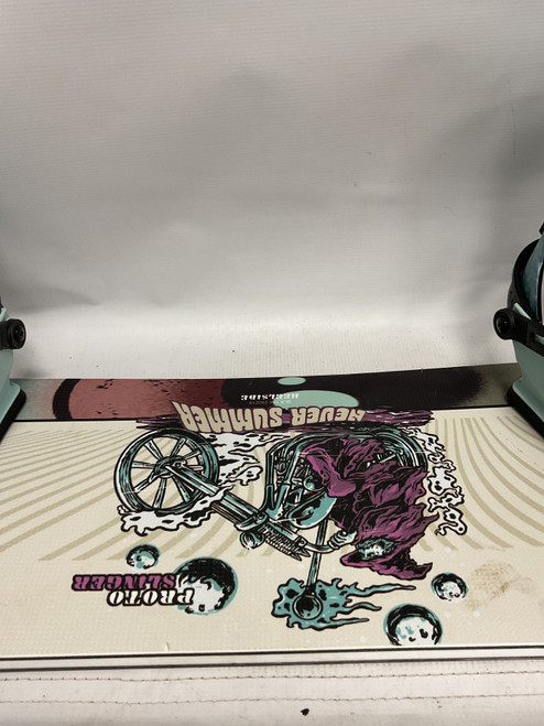 Vist Large View of Product Image Which is Used ENDLESS SUMMER PROTO SLINGER Mens Board/Bindings White 154 cm