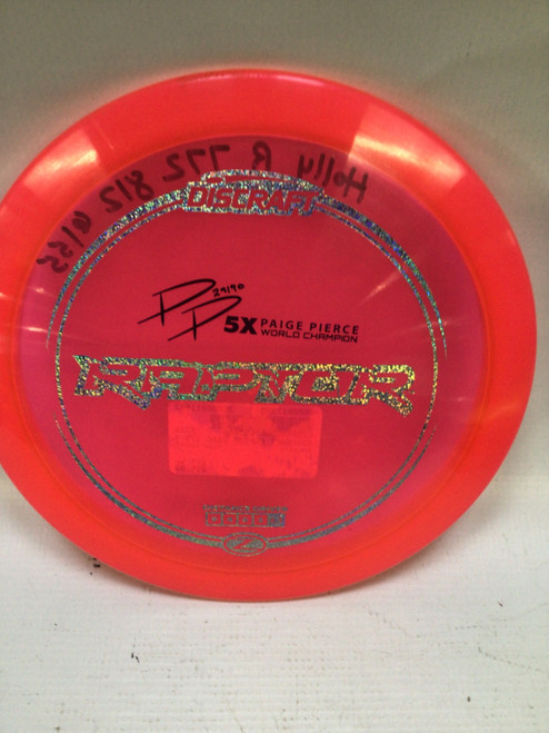 Vist Large View of Product Image Which is Used Discraft RAPTOR Other Golf Disc