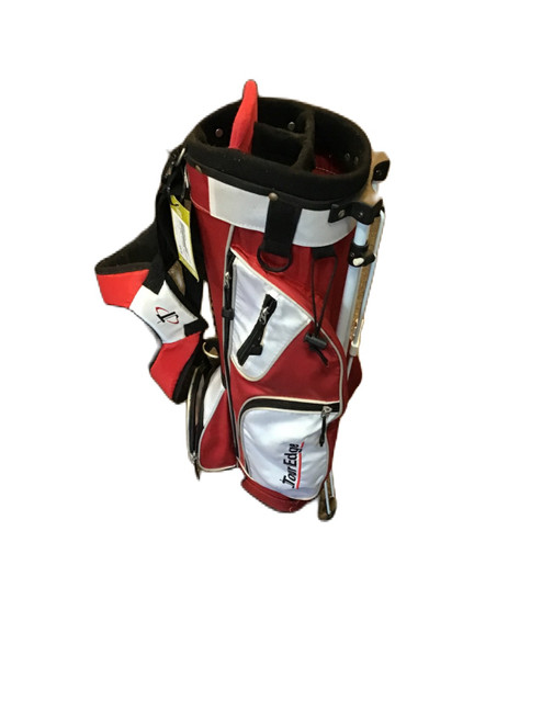 Vist Large View of Product Image Which is Used Tour Edge Jr Stand Bag Red