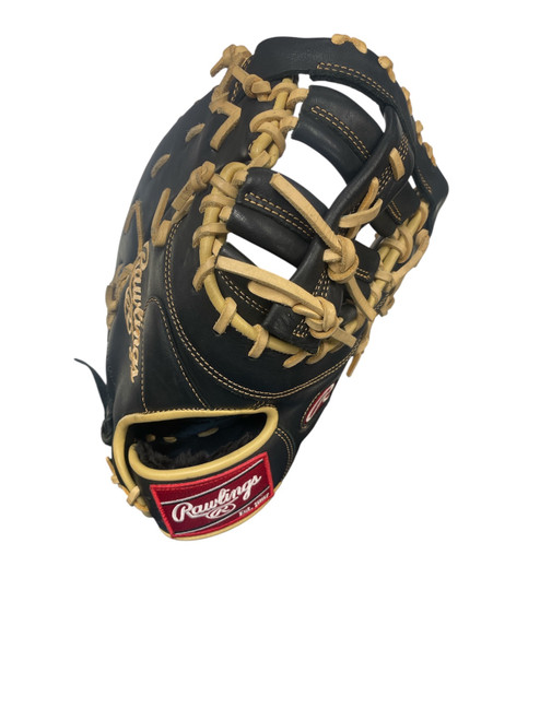 Vist Large View of Product Image Which is Used Rawlings GG ELITE BB/SB First Base RH Throw Black 13"
