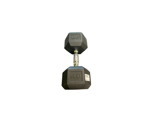 Vist Large View of Product Image Which is Used Hex Dumbbell (Each) 40 lb