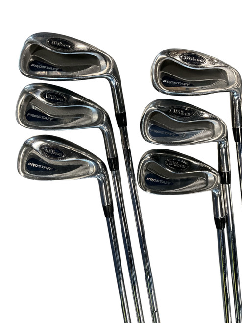 Vist Large View of Product Image Which is Used Wilson PRO STAFF Mens Iron Set RH 5I-PW