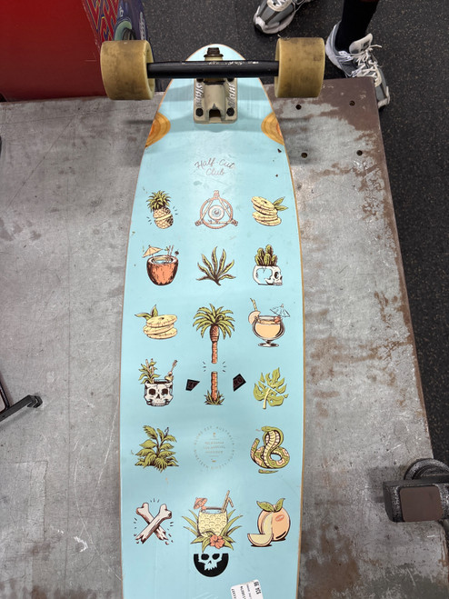 Vist Large View of Product Image Which is Used Globe LONG BOARD Longboard Black Long