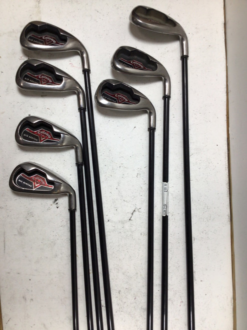 Vist Large View of Product Image Which is Used Callaway BIG BERTHA 2006 Mens Iron Set RH 5I-SW