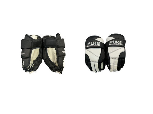 Vist Large View of Product Image Which is Used PURE SPORTS GEAR GLOVE Ringette Gloves Black 10"