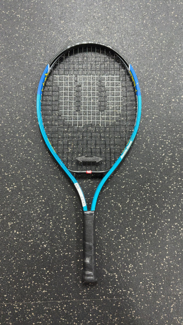 Vist Large View of Product Image Which is Used Wilson RAK ATTAK 23 Junior Tennis Racquet Royal Blue 23"