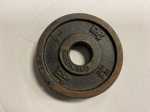 Vist Large View of Product Image Which is Used Standard Plate Black 2.5 lb