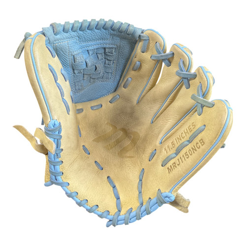 Vist Large View of Product Image Which is Used Marucci MARKSMAN SERIES BB/SB Glove RH Throw Brown 11 1/2"