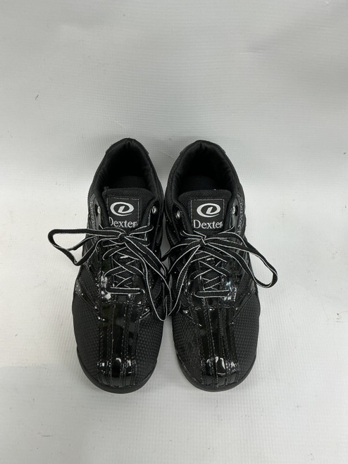 Vist Large View of Product Image Which is Used Dexter Bowling Shoes Black Youth 07.5