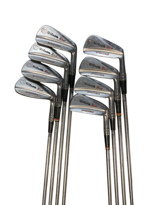 Vist Large View of Product Image Which is Used Wilson STAFF DYNAPOWER Mens Iron Set RH 2I-9I
