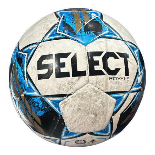 Vist Large View of Product Image Which is Used Select ROYALE SIZE 5 BALL All Size Soccer Ball Navy And White 5